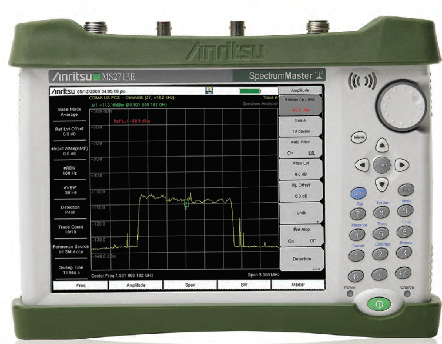 Anritsu Spectrum Master Ms2712e 13e Series Spectrum Analyzer