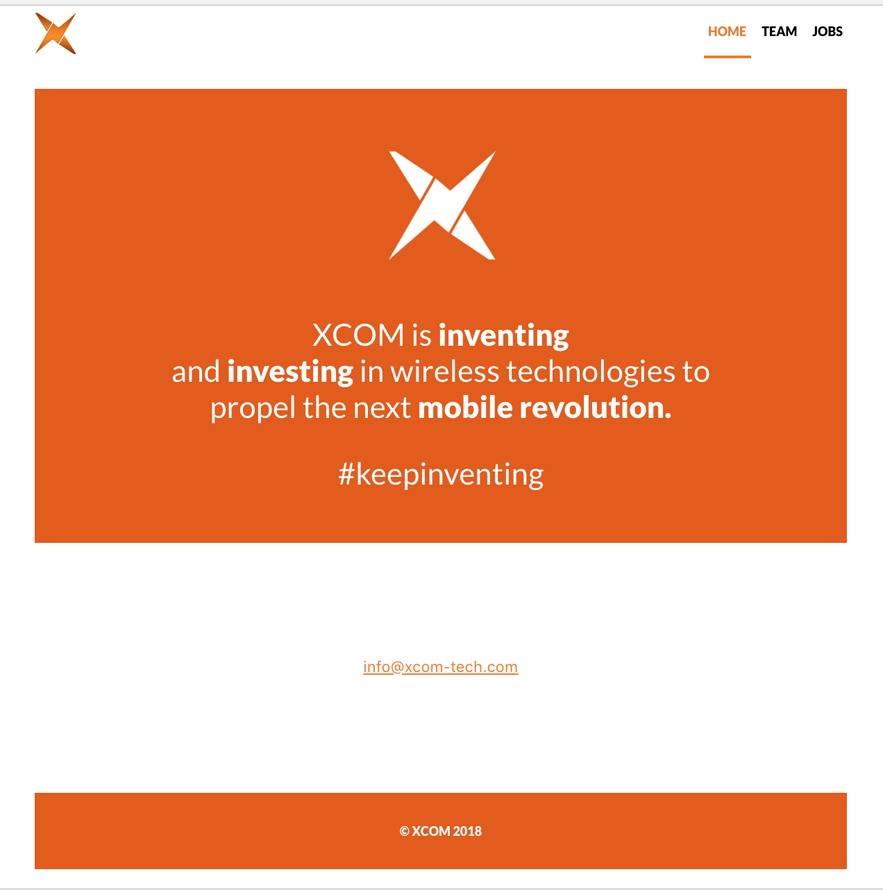 Startup XCOM