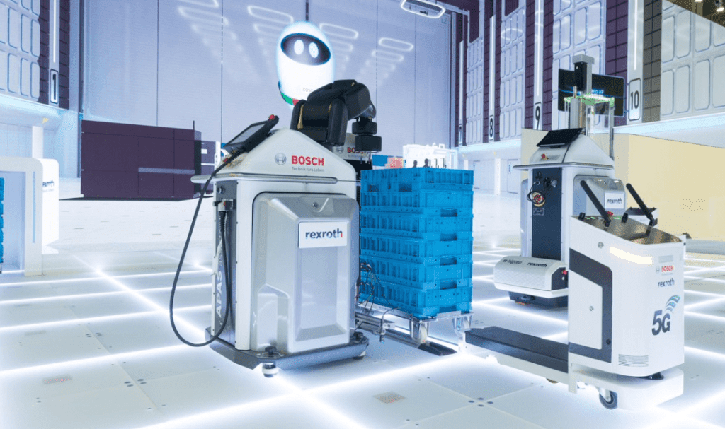 Bosch: The only fixed assets with industrial 5G will be the floors ...