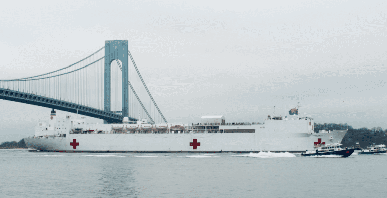 FirstNet-AT&T supporting naval hospital ships in New York, Los Angeles