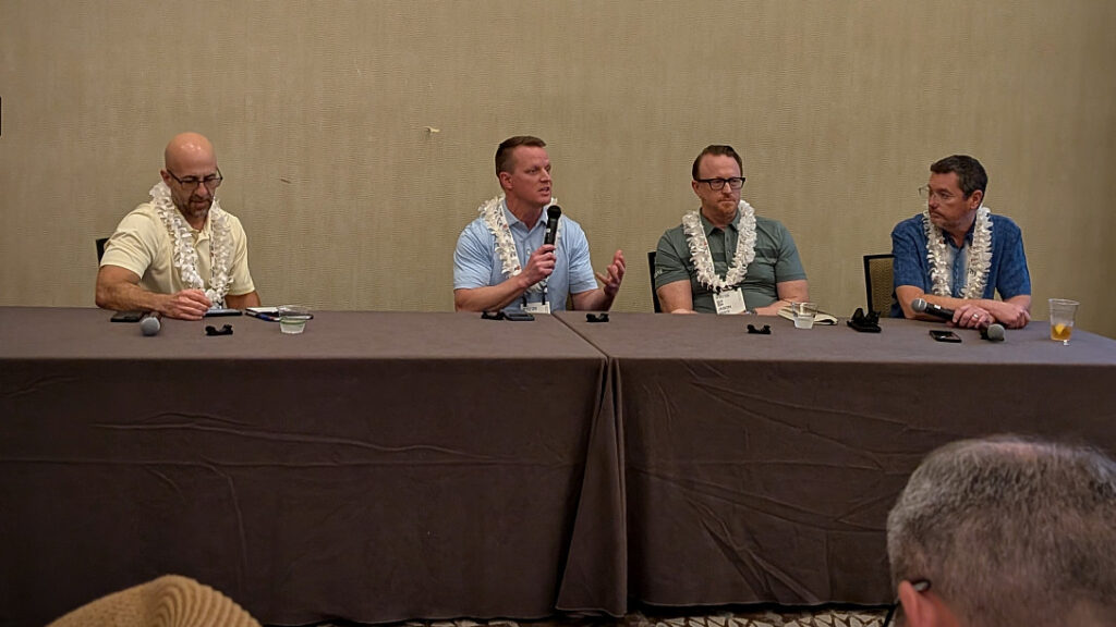 AI PTC'26 DC panel – from left: Valenti, Liggitt, Nance, Severn