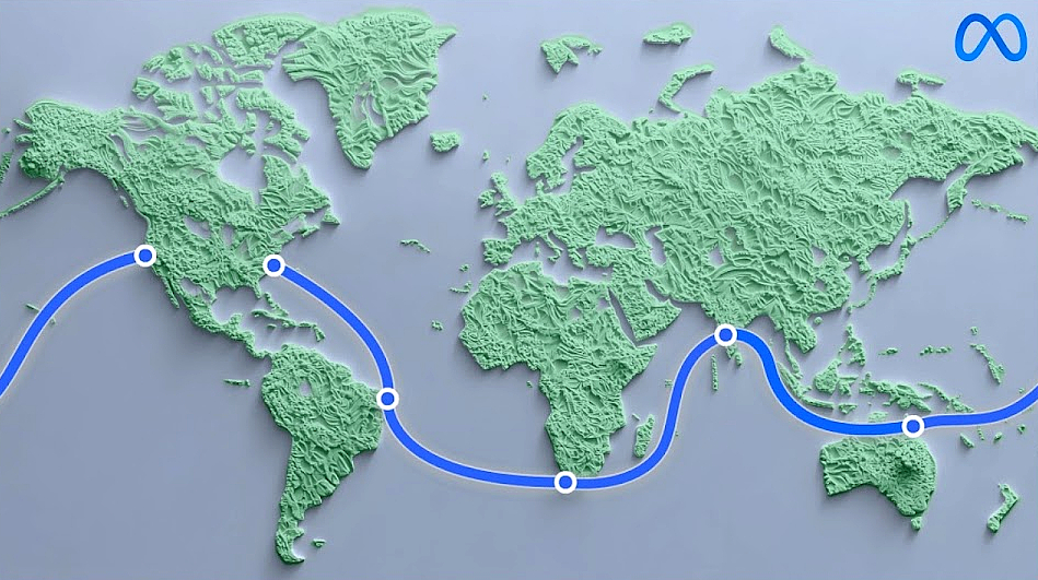 Master and commander – Google and Meta chart AI’s subsea voyage 4 Meta Project Waterworth Map