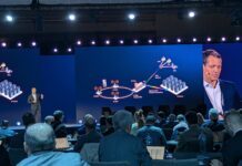 Justin Hotard, Chief executive at Nokia -- speaking at MWC 2026