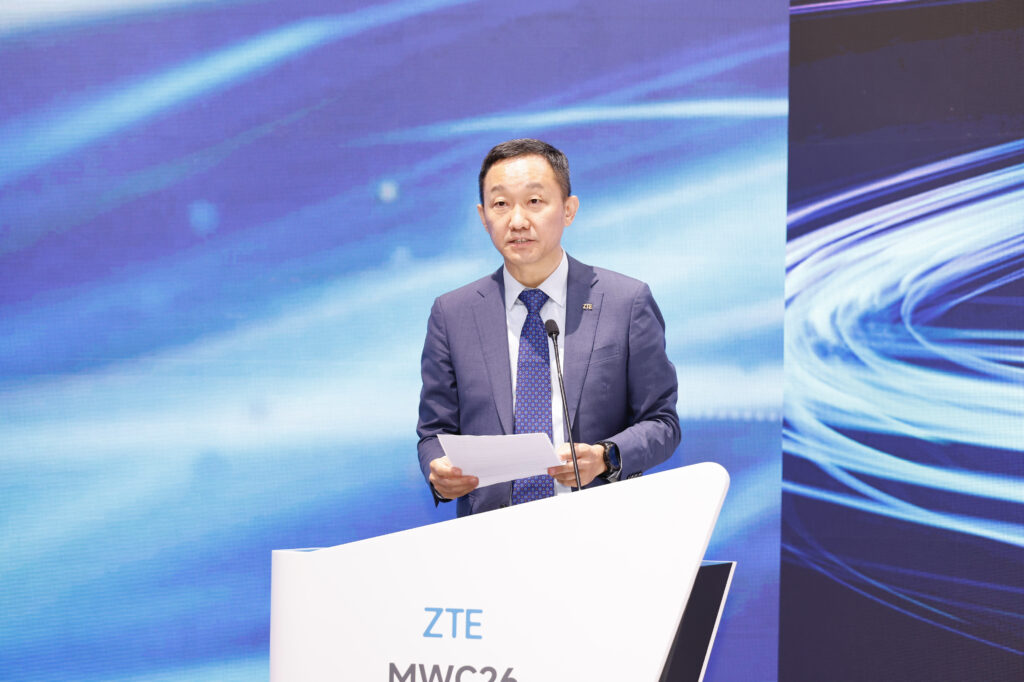 ZTE launches AIR MAX solution to build the optimal mobile network for the AI era at MWC Barcelona 2026 1 Zhang Wanchun Senior Vice President of ZTE