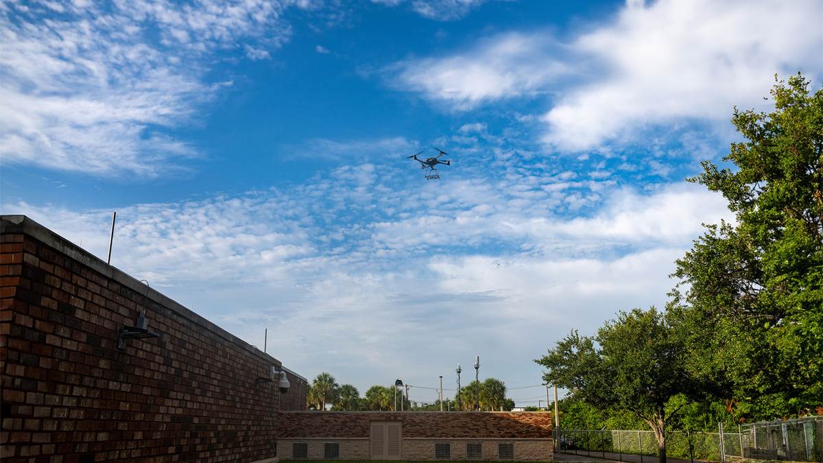 NetSense drone tracking runs on Verizon’s existing 5G network NetSense drone tracking runs on Verizon’s existing 5G network